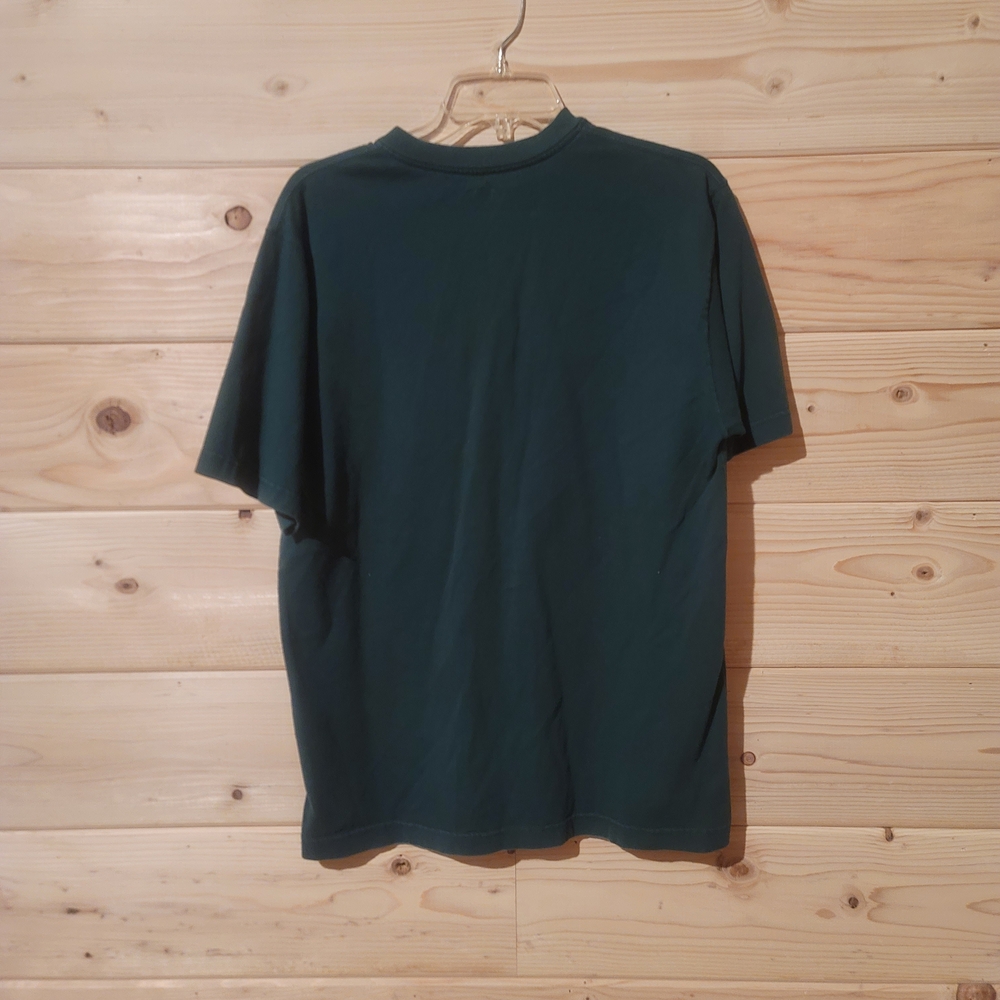 Carhartt Men's Dark Green Tee Size S 20x27 - Picture 2 of 3